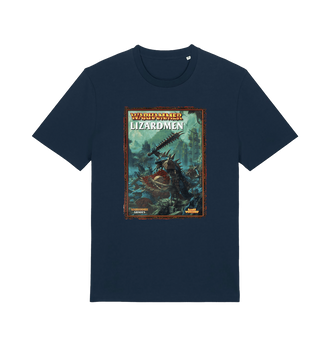 French Navy Printed T-shirt