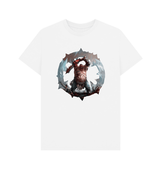 White Ogor Mawtribes Irongut White T Shirt