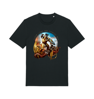 Black Printed T-shirt