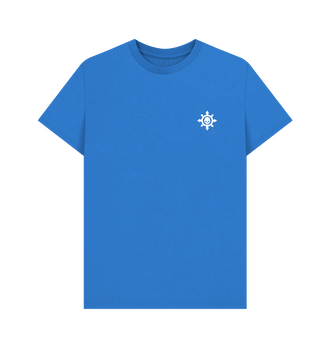 Bright Blue Slaves to Darkness Insignia T Shirt