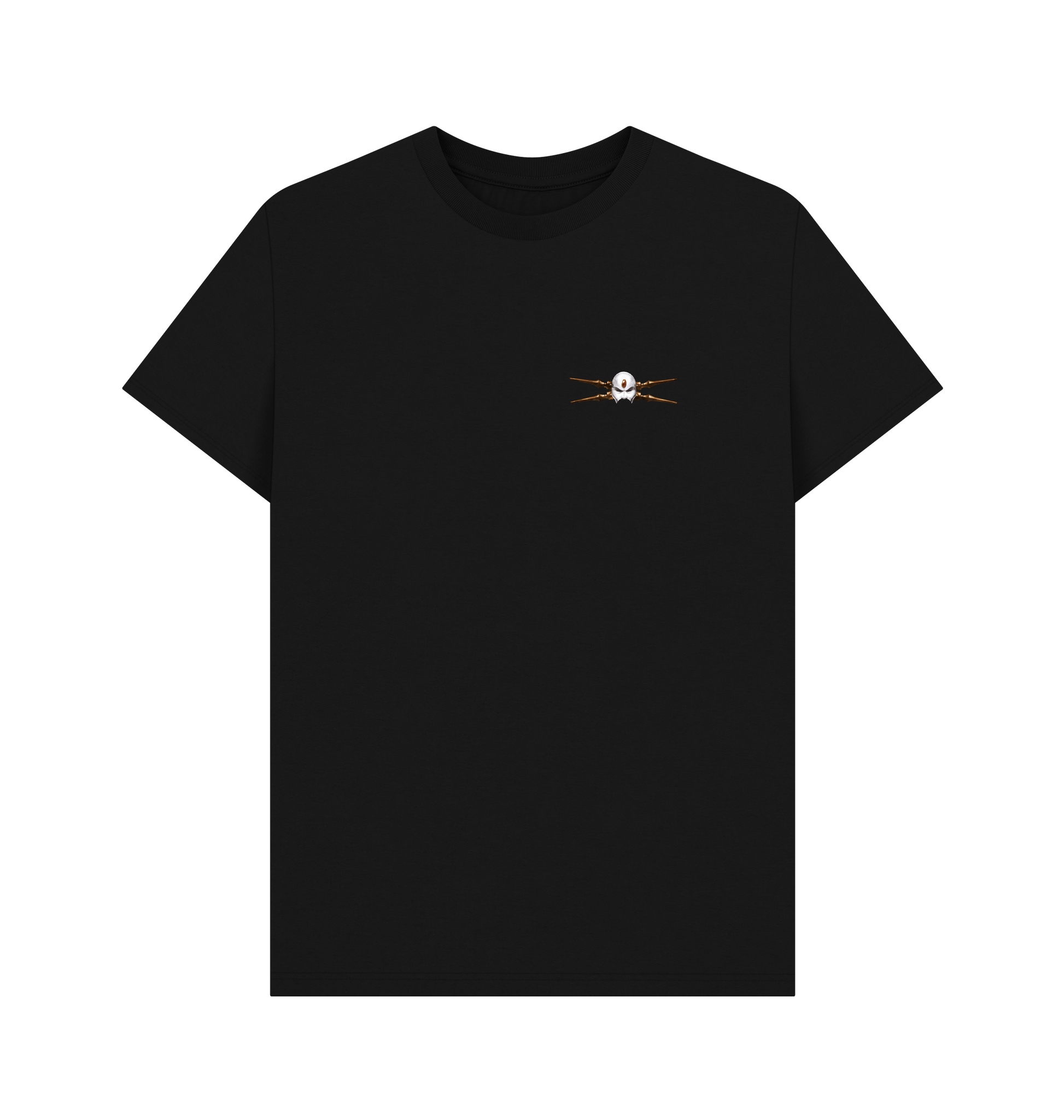 Black Premium Harlequins Collage Back Print T Shirt