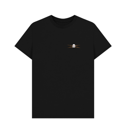 Black Premium Harlequins Collage Back Print T Shirt