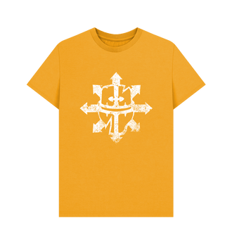 Mustard Chaos Knights Battleworn Insignia T Shirt