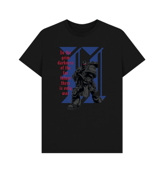 Black Premium Warhammer 40,000: Space Marine 2 Only War T Shirt