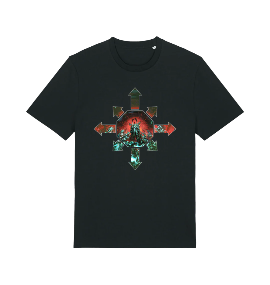 Black Printed T-shirt