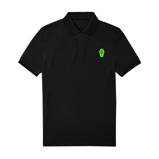 Black Polo Shirt Front