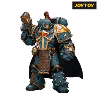 JoyToy Warhammer The Horus Heresy Action Figure - Sons of Horus Legion Praetor with Power Fist (1/18 Scale) Preorder