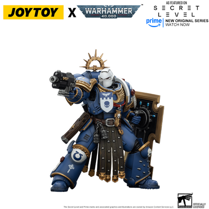 JoyToy Warhammer 40,000 Action Figure - Torvald with Power Sword, Stormshield and Bolt Pistol (1/18 Scale) Preorder