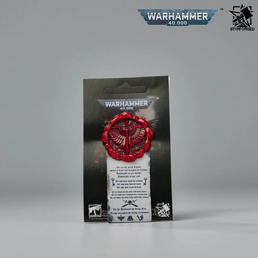 Starforged Warhammer 40,000 Dark Angels Purity Seal Brooch