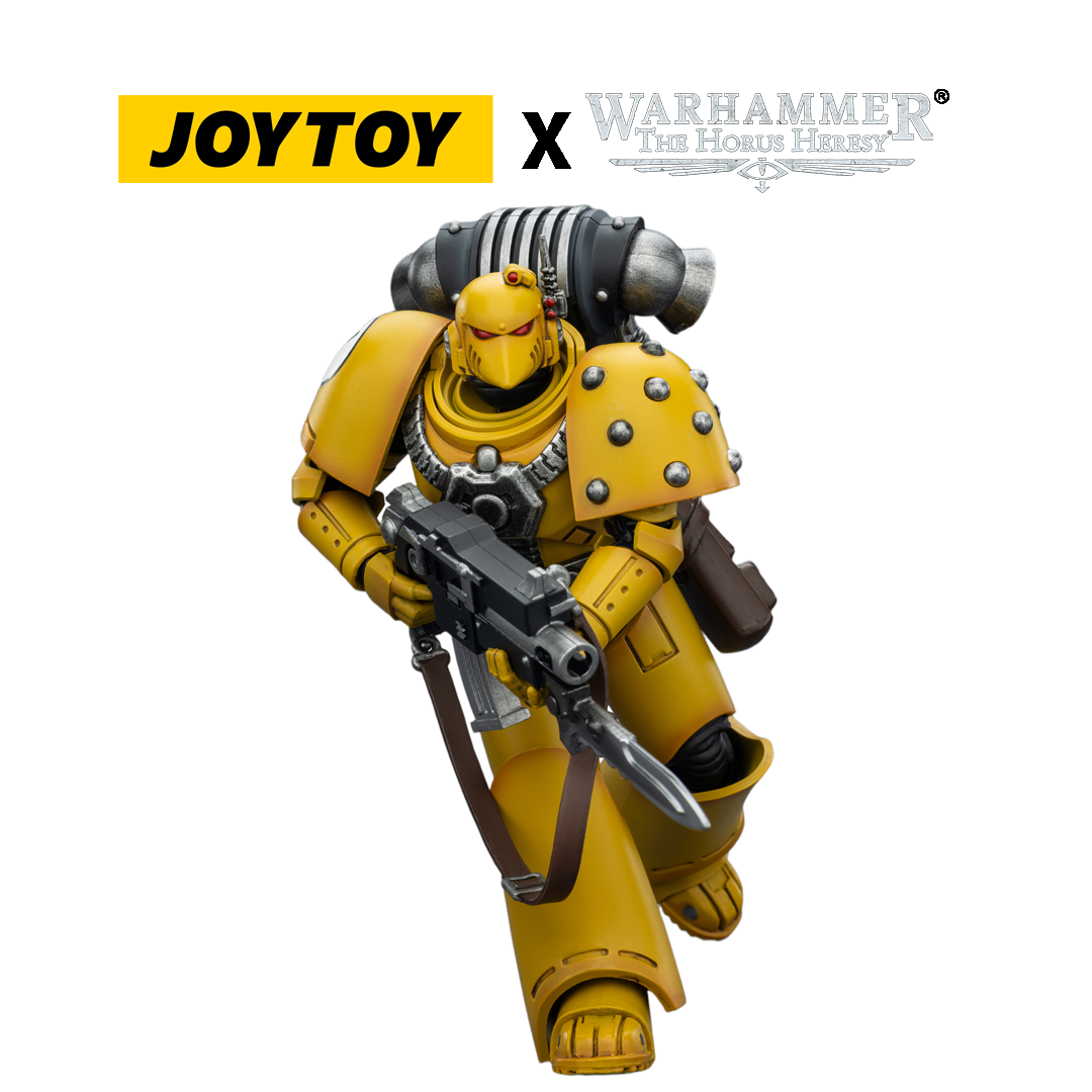 JoyToy Warhammer The Horus Heresy Action Figure - Imperial Fists, MKVI Legionary (1/18 Scale) Preorder
