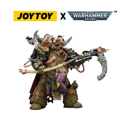 JoyToy Warhammer 40,000 Action Figure - Death Guard, Deathshroud Terminator Champion (1/18 Scale) Preorder