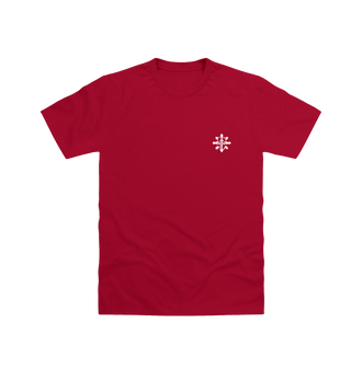 Cardinal Red Chaos Knights Insignia T Shirt