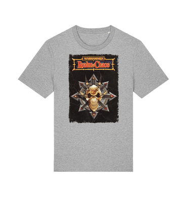 Heather Grey Printed T-shirt Front