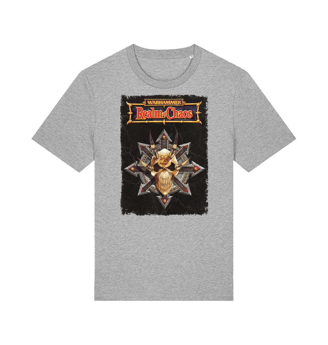 Heather Grey Printed T-shirt Front
