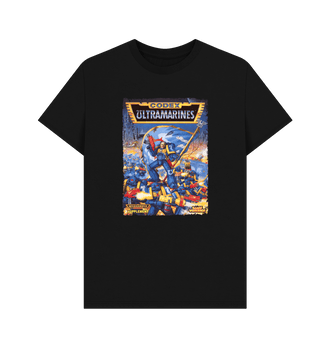 Black Warhammer 40,000 2nd Edition: Codex Ultramarines T Shirt