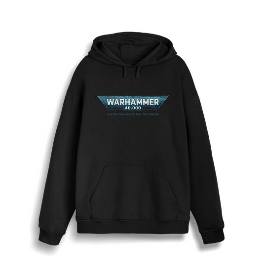 Black Premium Warhammer 40,000 Logo Hoodie