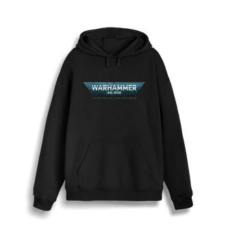 Black Premium Warhammer 40,000 Logo Hoodie