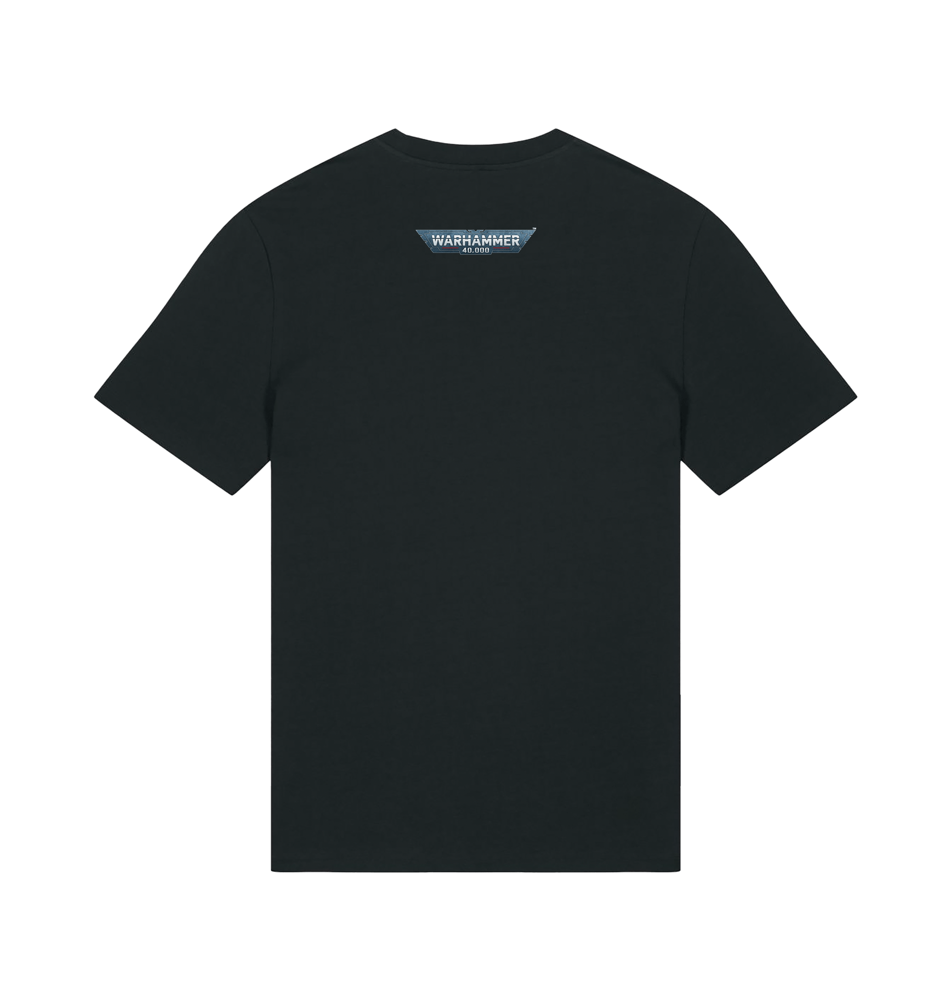 Black Printed T-shirt Back