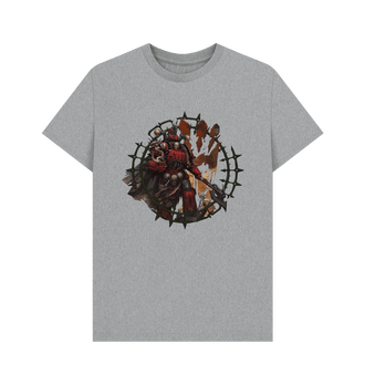 Athletic Grey Chaos Space Marines Red Corsairs T Shirt