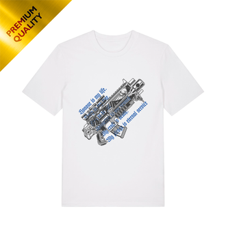 Premium Space Marine 2 Eternal Service White T Shirt