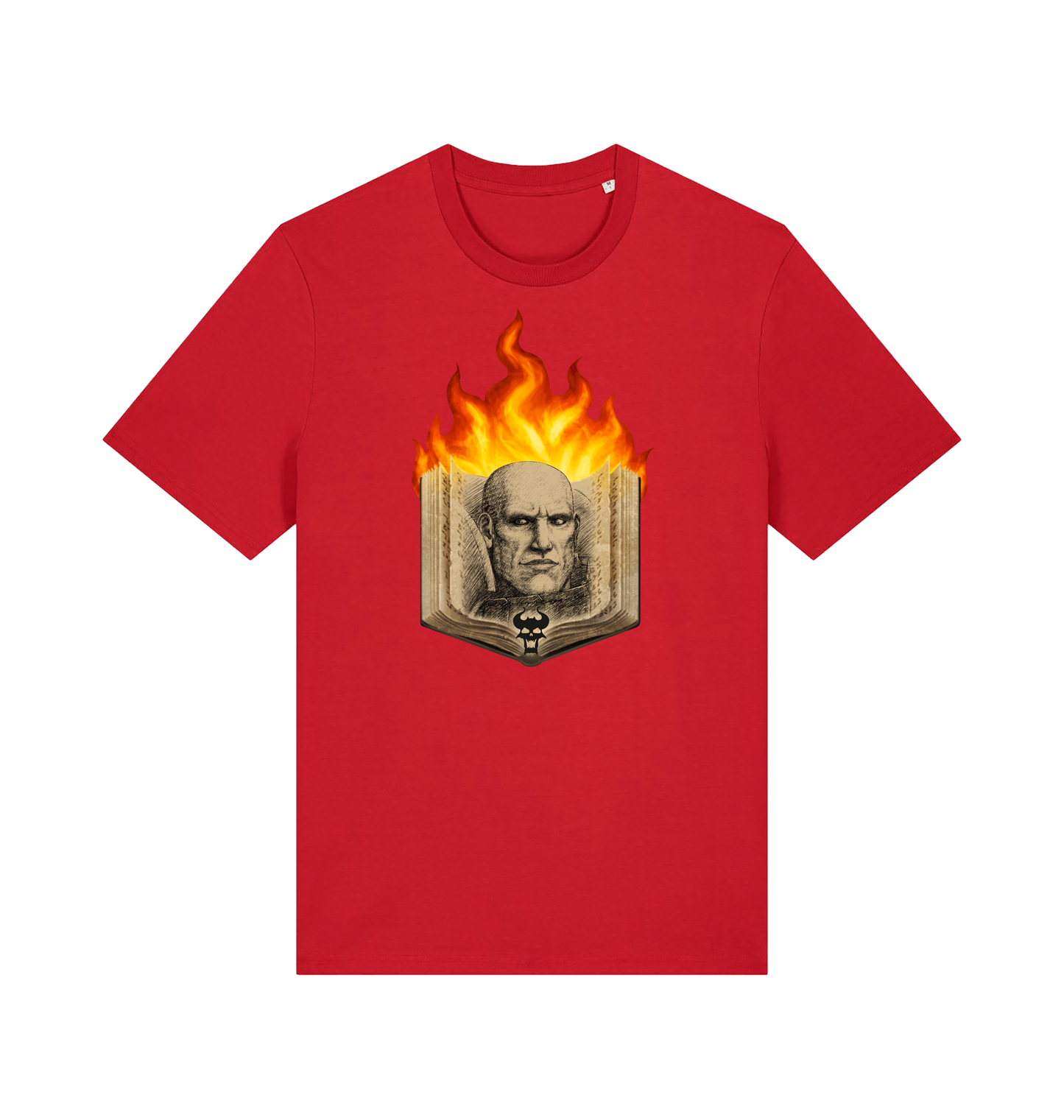 Red Printed T-shirt Front