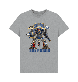 Athletic Grey Premium Imperial Knights Glory in Honour T Shirt