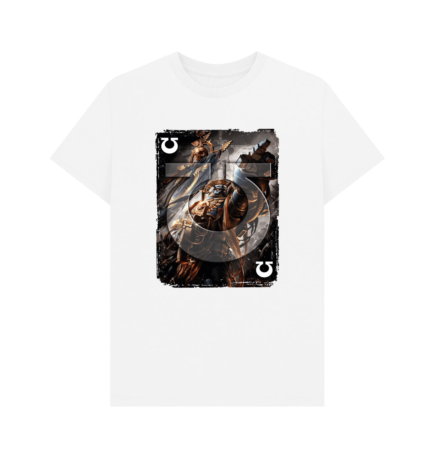 White Ultramarines Captain T Shirt