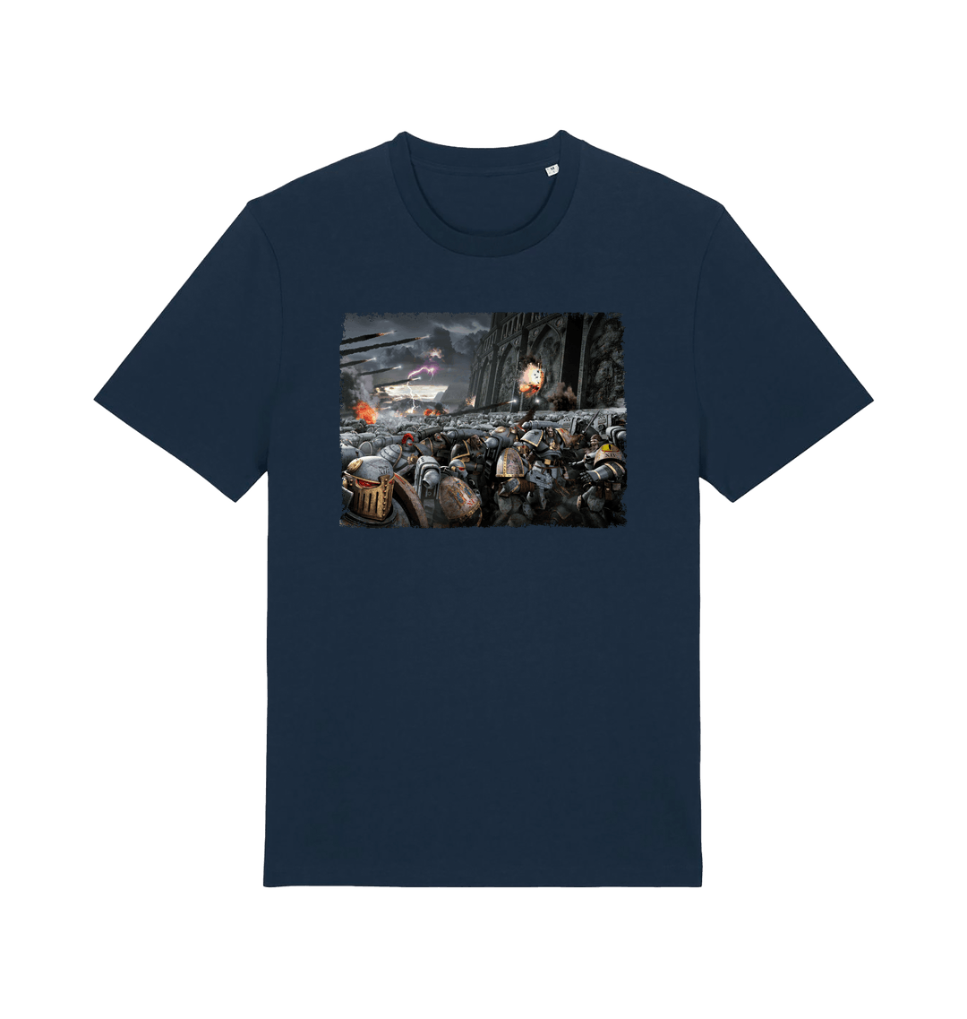 French Navy Printed T-shirt