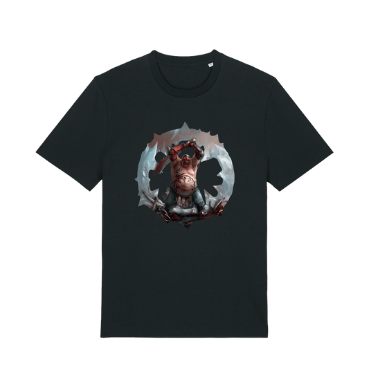 Black Printed T-shirt