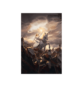 Unframed Warhammer The Old World Kingdom of Bretonnia Poster