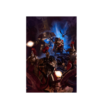 Unframed Adeptus Custodes Battle Poster