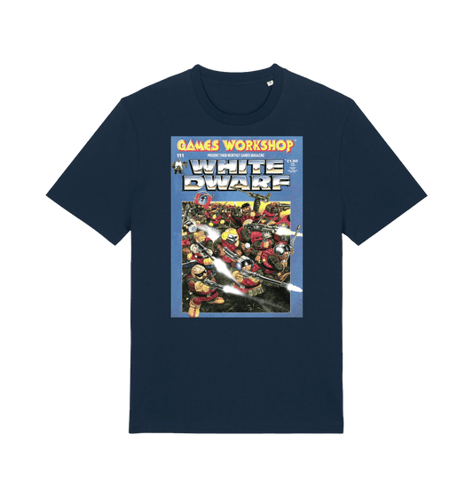 French Navy Printed T-shirt Front
