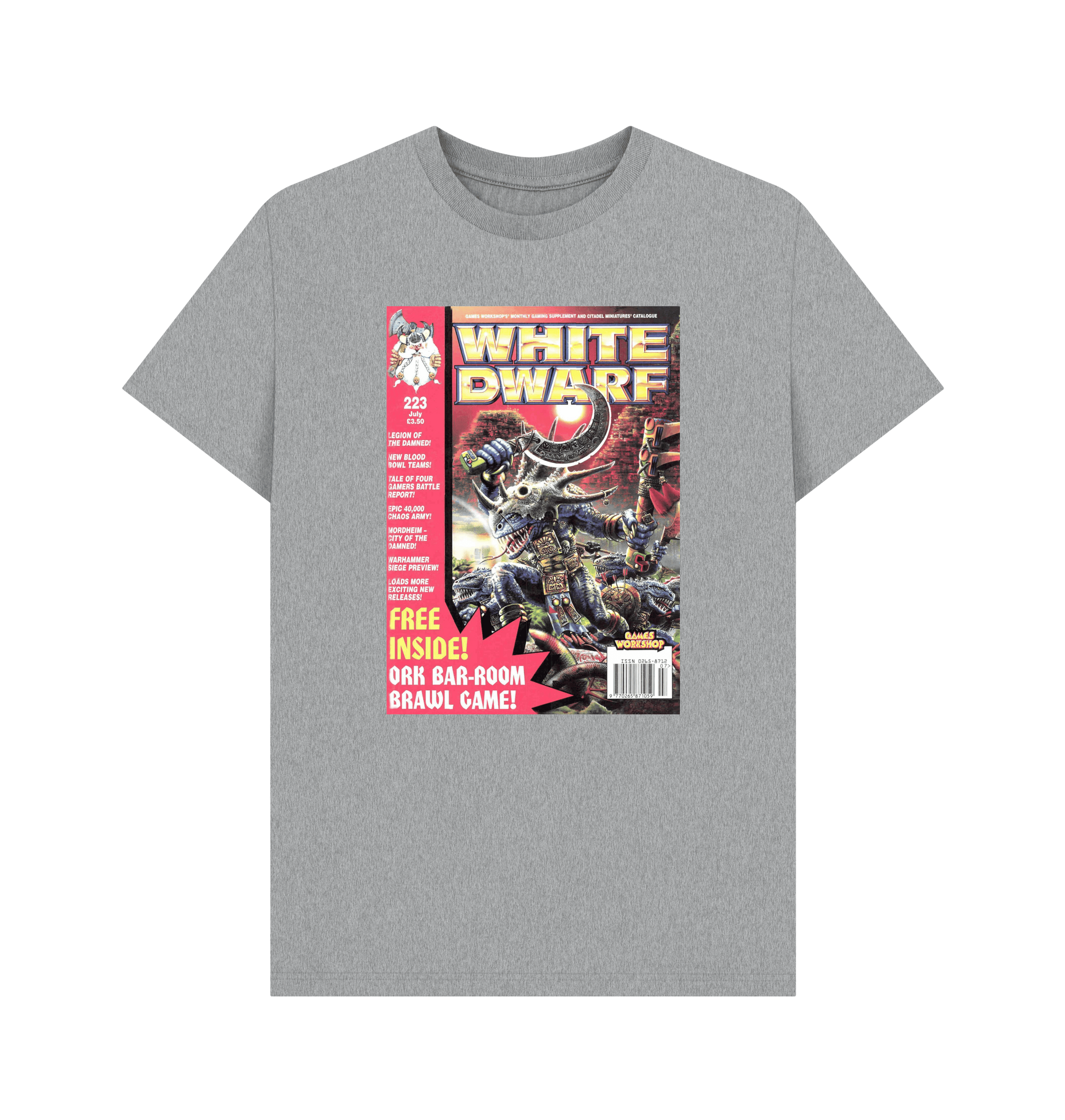 Athletic Grey White Dwarf Issue 223 T Shirt