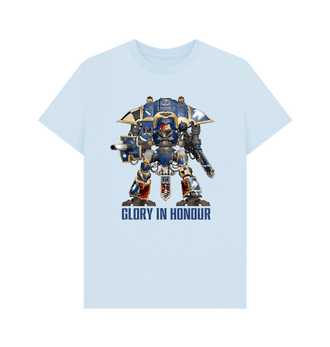 Sky Blue Premium Imperial Knights Glory in Honour T Shirt