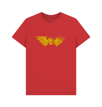 Red Astra Militarum Graffiti Insignia T Shirt