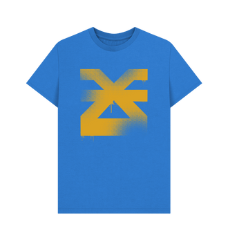 Bright Blue Blades of Khorne Graffiti Insignia T Shirt