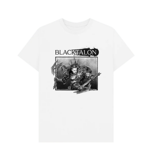 White Blacktalon Art T Shirt