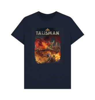 Navy Blue Talisman Artwork T Shirt