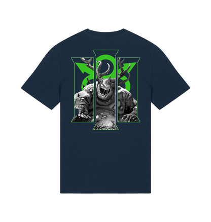French Navy Printed T-shirt