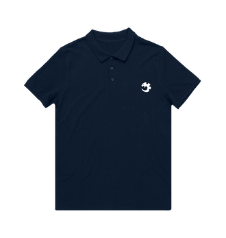 Navy Genestealer Cults Icon Polo Shirt