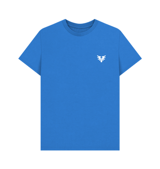 Bright Blue Blood Angels Insignia T Shirt