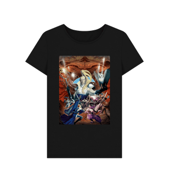 Black Warhammer Underworlds: Direchasm Fitted T Shirt