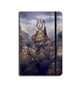 Black Warhammer The Old World Dwarfen Mountain Holds Notebook