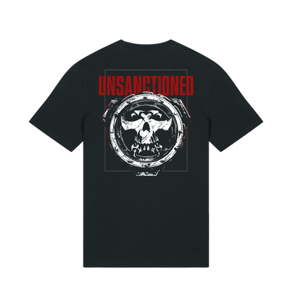 Black Printed T-shirt Back