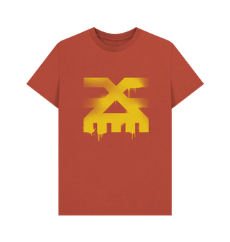 Rust Khorne Graffiti Insignia T Shirt