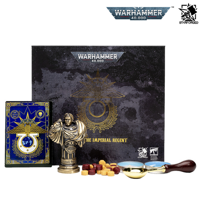 Starforged Warhammer 40,000 Seal of the Imperial Regent Roboute Guilliman Busts