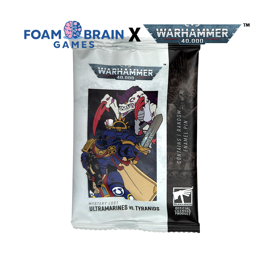 Warhammer 40,000 Mystery Loot: Ultramarines vs. Tyranids Enamel Pin
