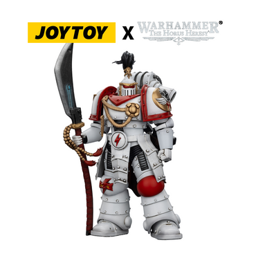 JoyToy Warhammer The Horus Heresy Action Figure - White Scars, Legion Praetor (1/18 Scale) Preorder