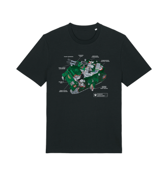Black Printed T-shirt