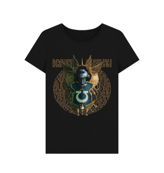 Black Ultramarines Litanies Fitted T Shirt